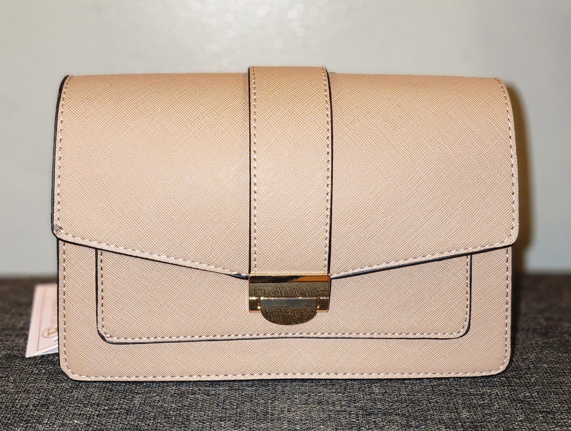 Vegan leather crossbody bag
