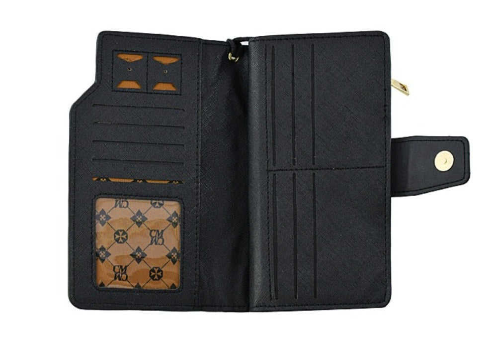 Monogram clutch wallet