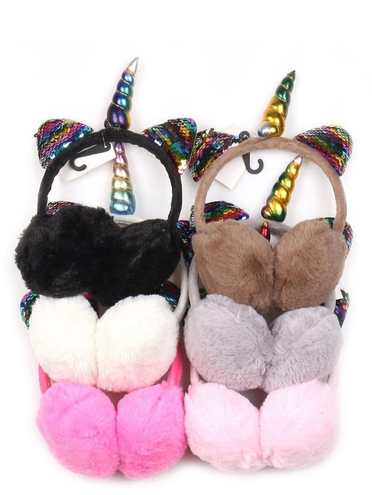 Unicorn earmuffs for kids