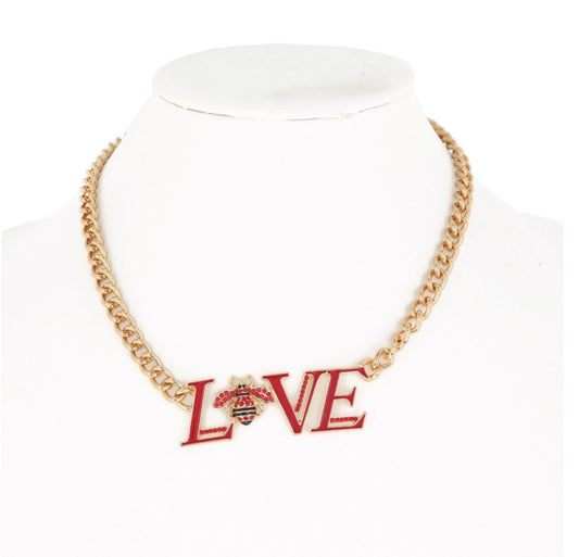 Love Bee Necklace