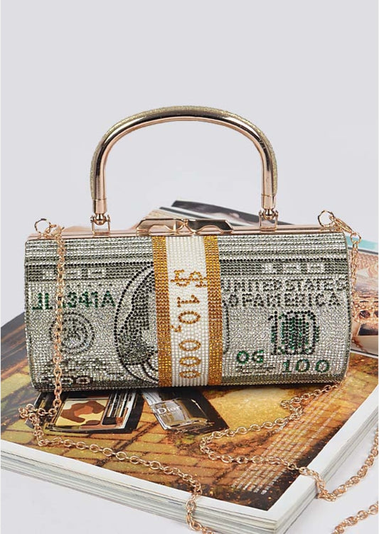 Rhinestone crossbody bag