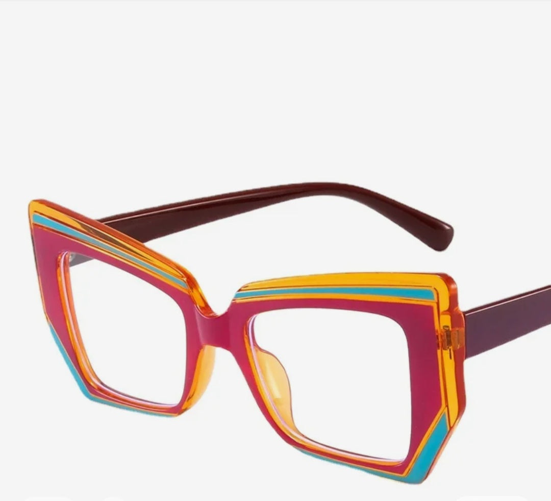 Cat-eye glasses frames