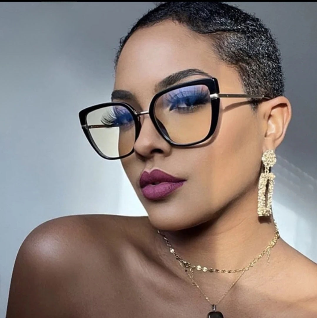 Retro cat eye glasses