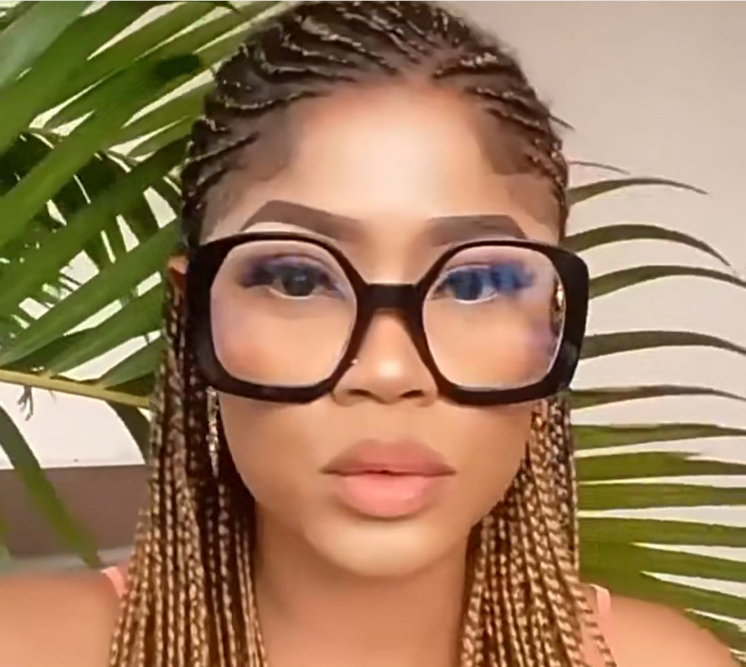 Unique polygon eyeglasses