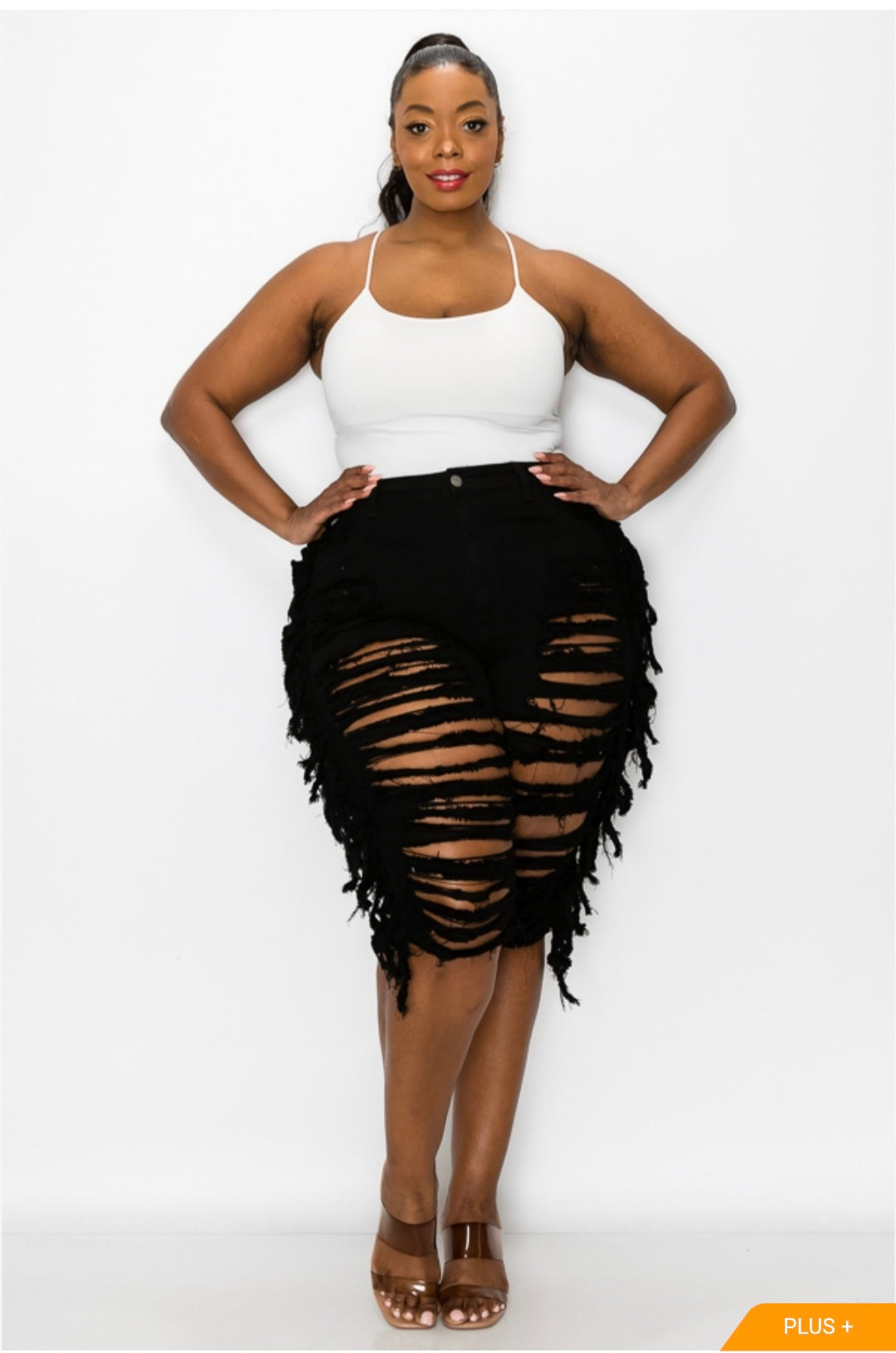 Plus size skinny jeans