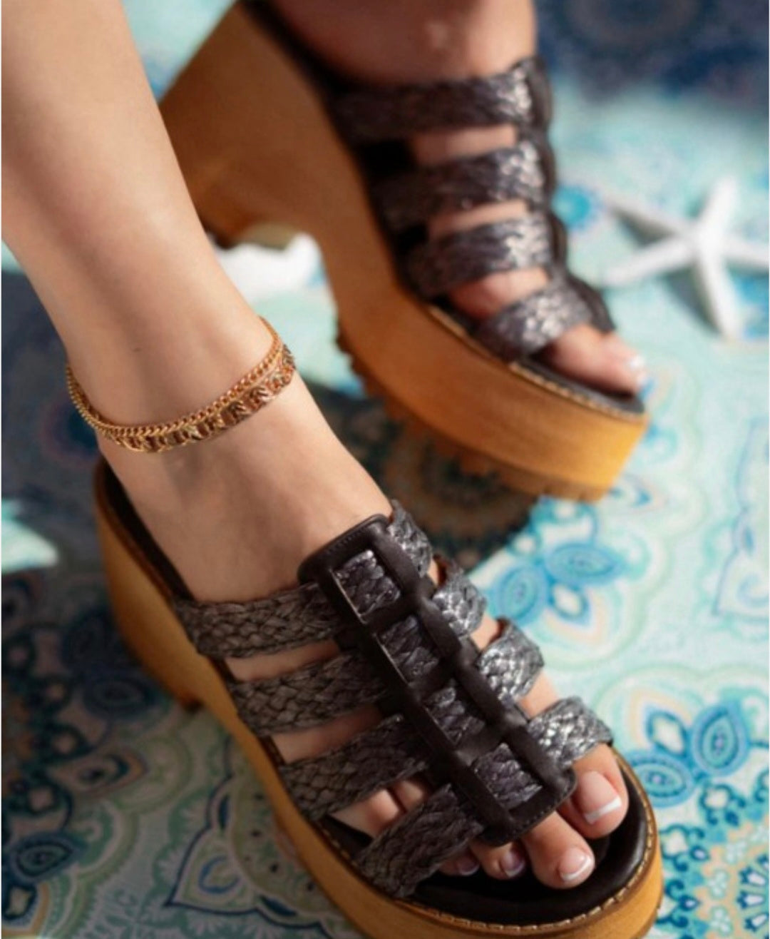 Stylish summer sandals