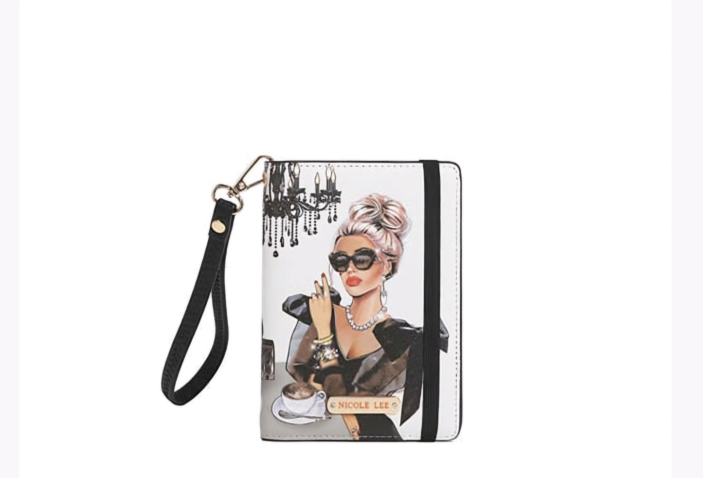 Leather Passport Wristlet