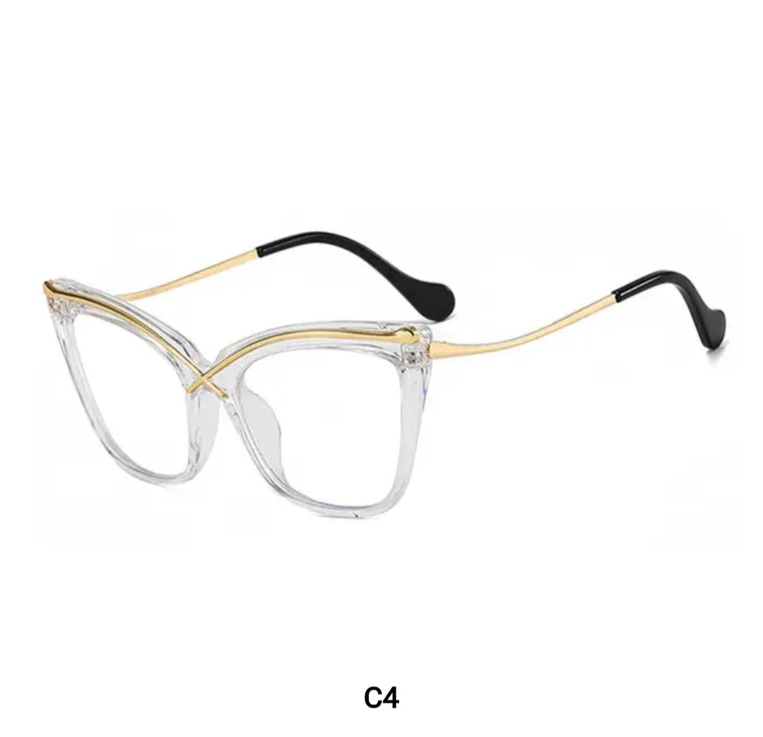 Stylish cat eye spectacles
