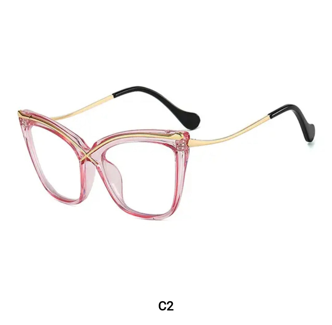 Cat eye glasses