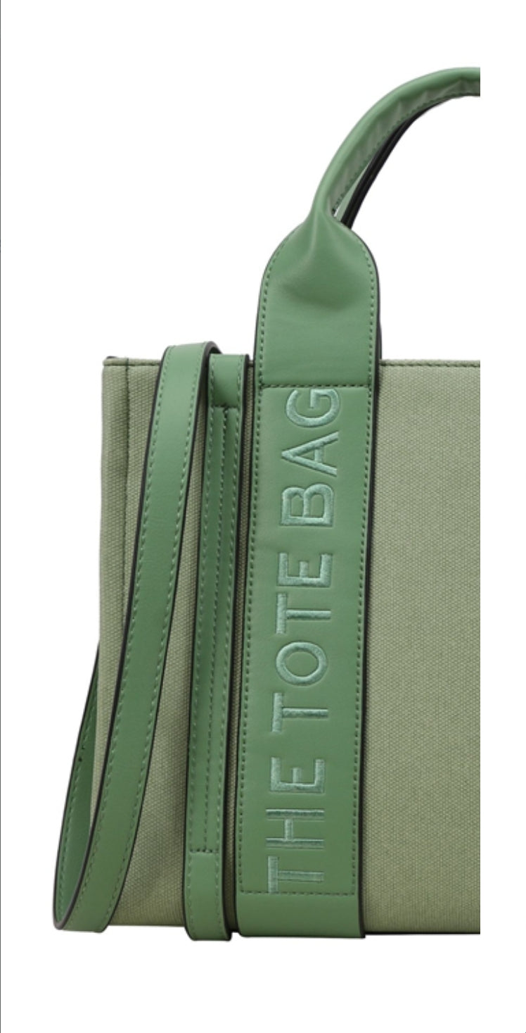 Handbag with matching wallet