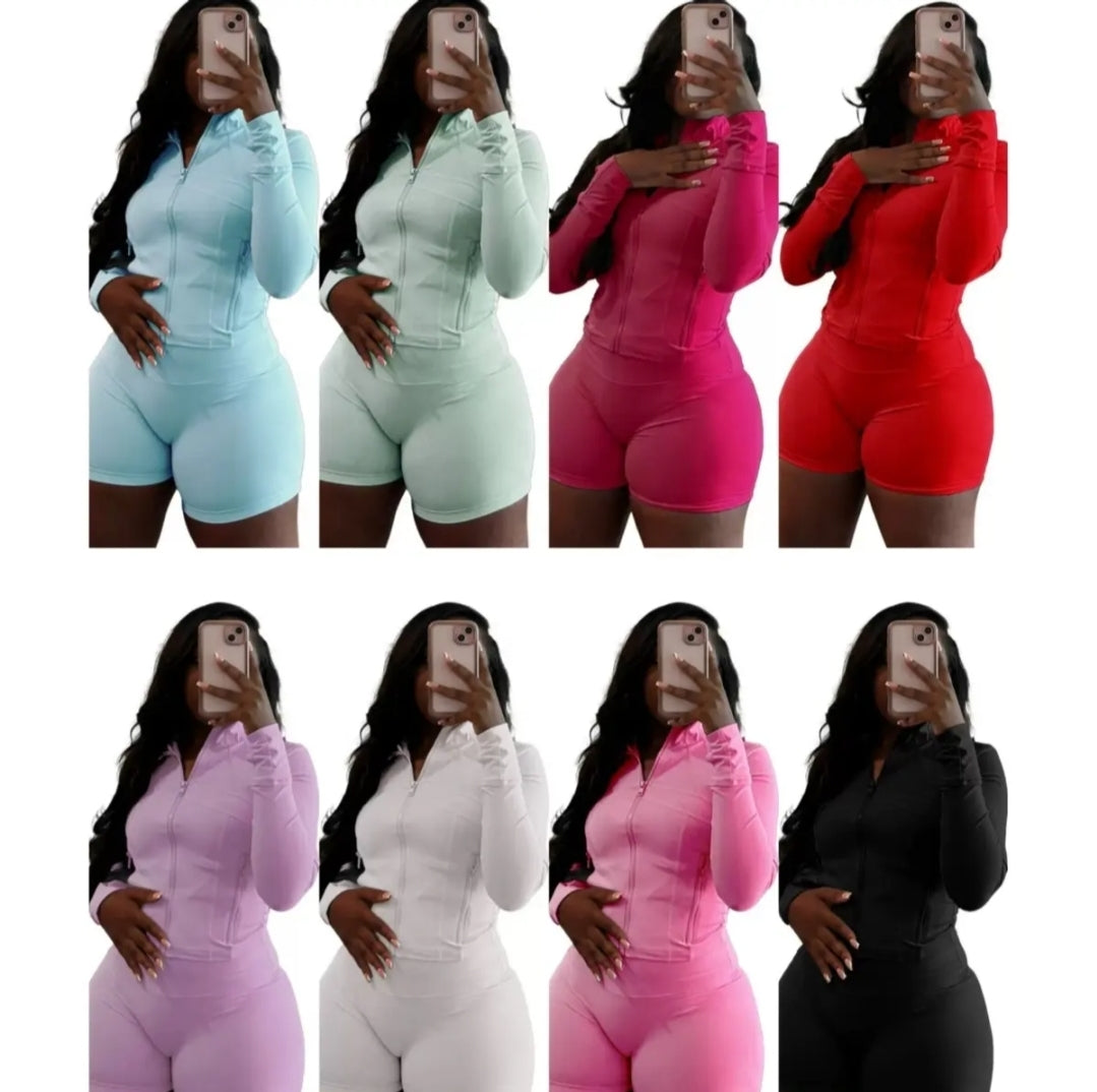 2pc Casual yoga stretch set