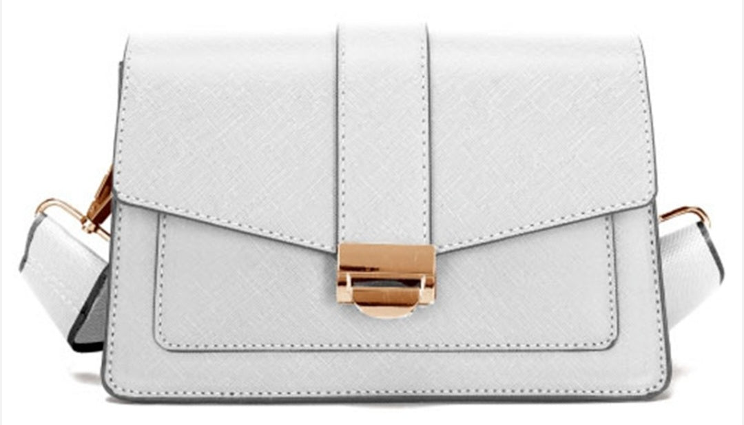 Vegan leather crossbody bag