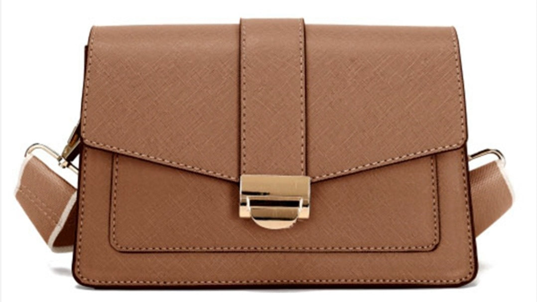 Vegan leather crossbody bag