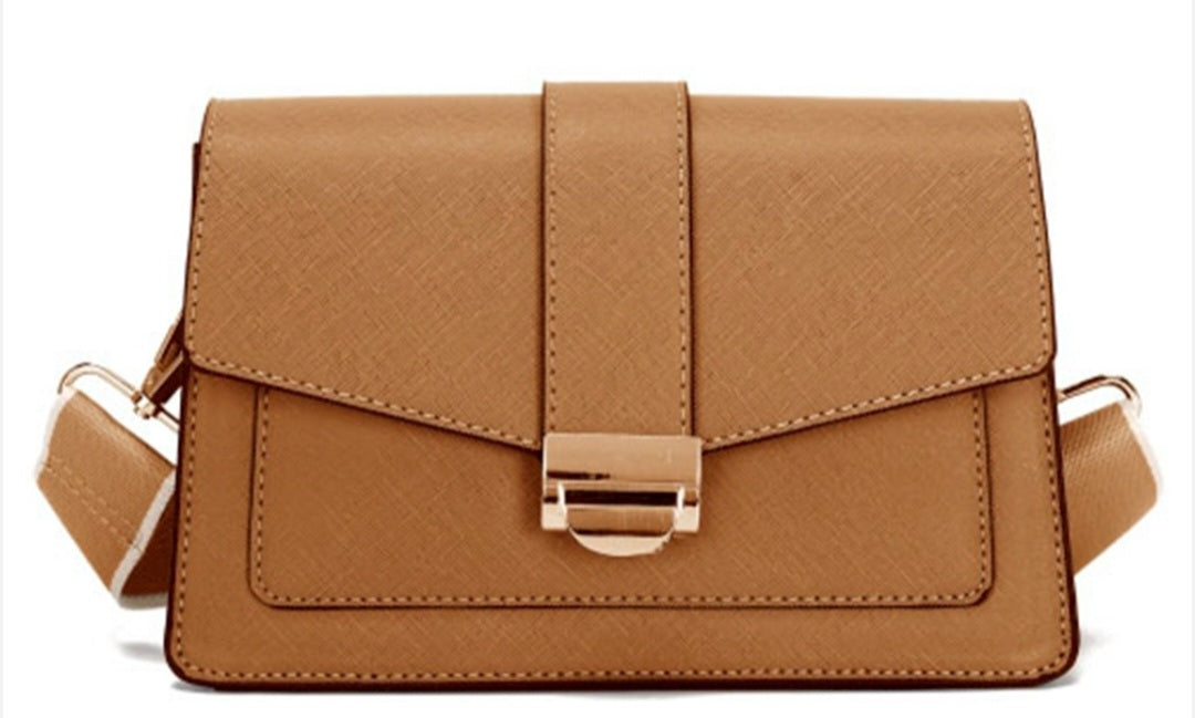 Vegan leather crossbody bag