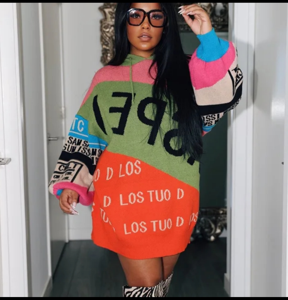 Sweater dress for women