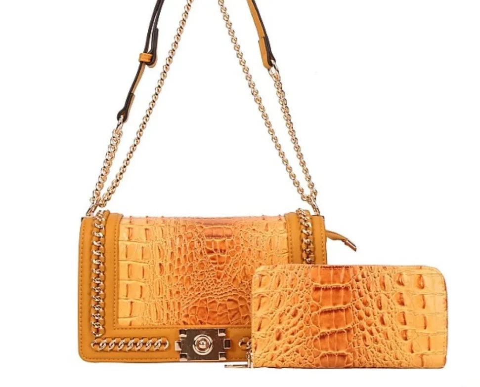 2 pc Cross body bag