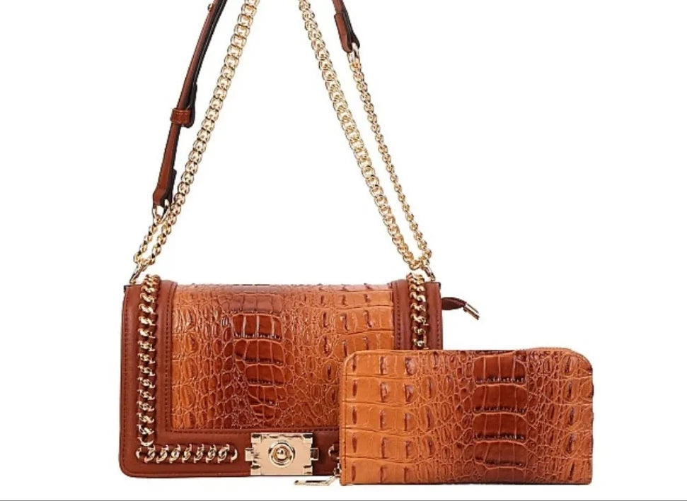 2 pc Cross body bag