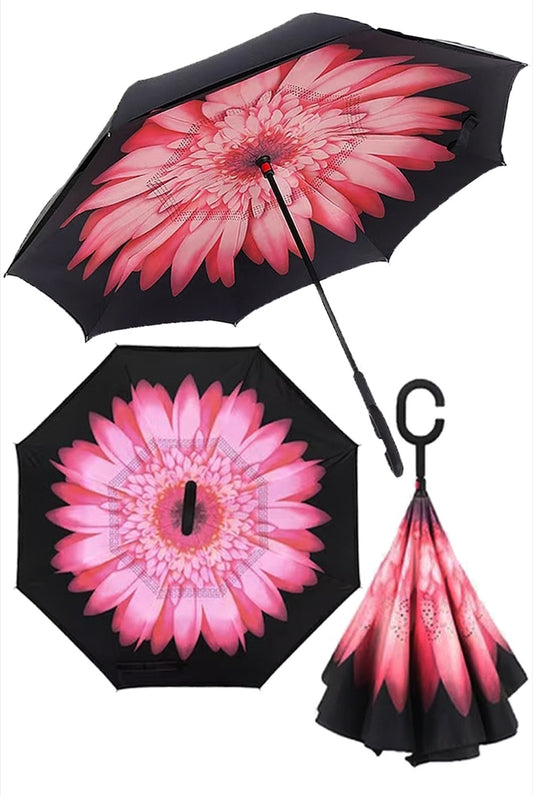 Inside-Out Double Canopy Umbrella