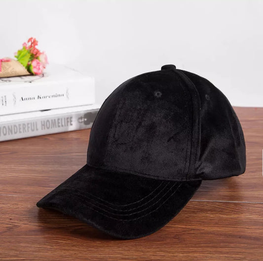 Velvet Baseball Caps