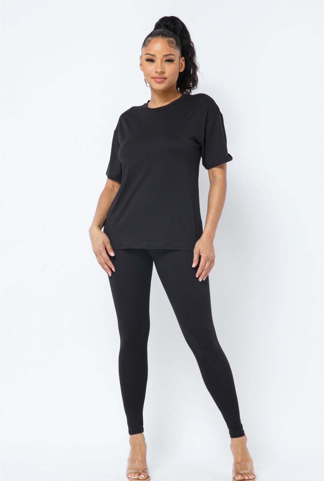 Matching Leggings and Top Set