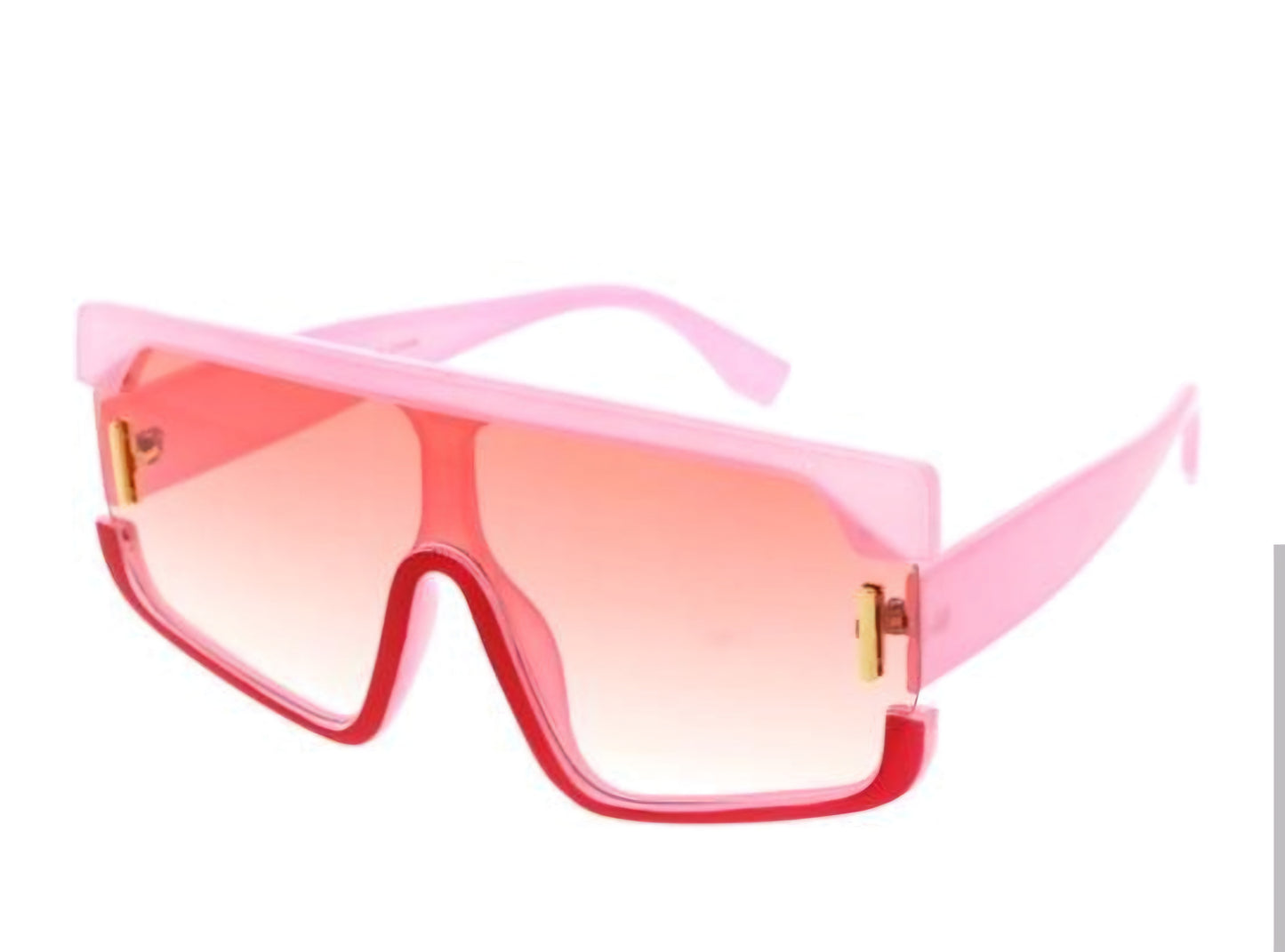 MARIA'S TRENDY SHIELD SUNGLASSES