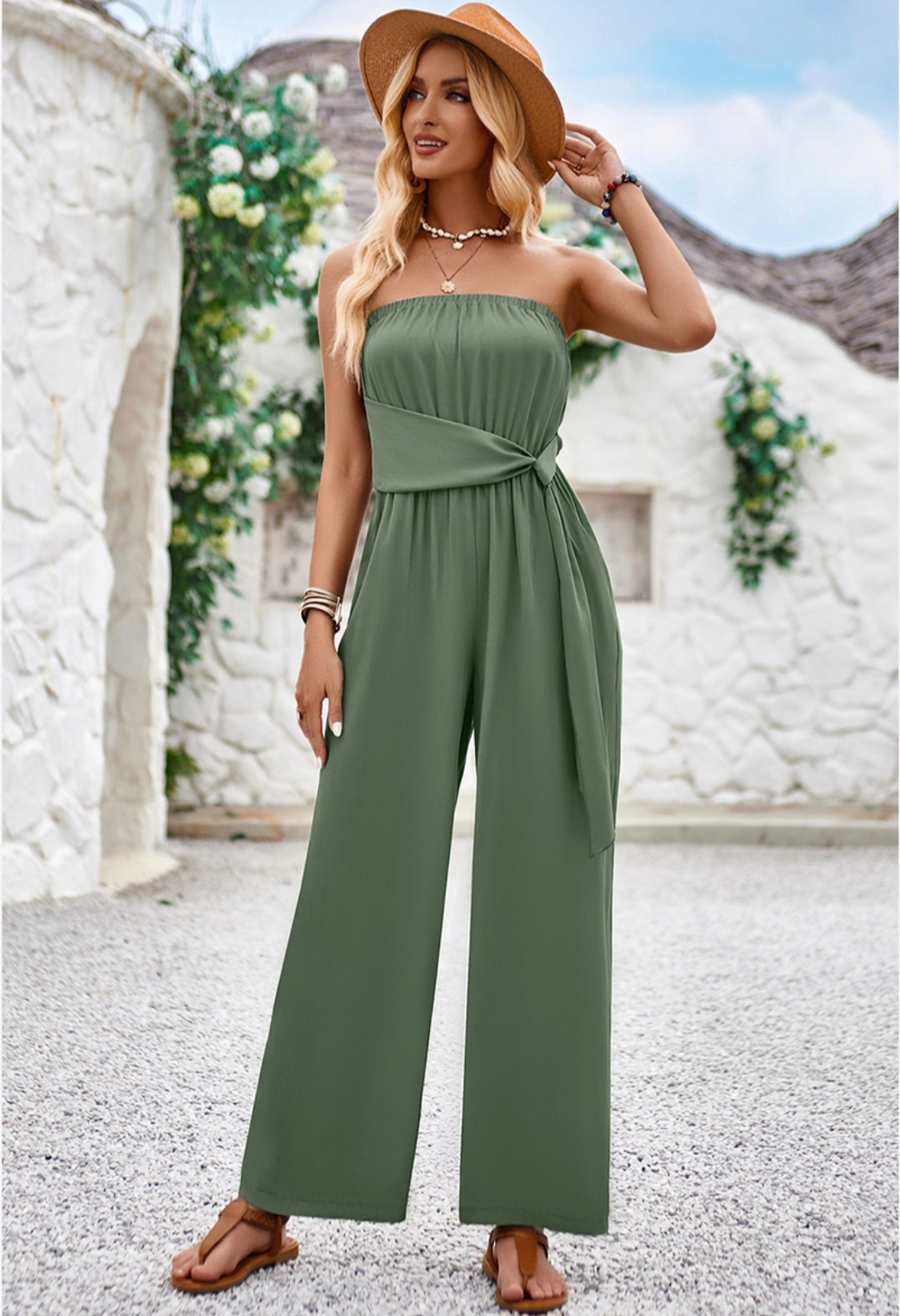 Off Shoulder Jumpsuit